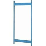 Lyon BB63605 Upright Post for Bulk Storage Rack, 96 Height, 10000 lbs Capacity, Wedgewood Blue, (Pack of 2)