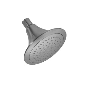 KOHLER K-10282-G Forte Single-Function Showerhead, Brushed Chrome