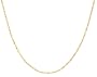 14k Yellow Gold 2mm Disco Chain Necklace, 16"