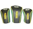 Green Bay Packers Mesh Golf Barrel Head Cover Set - Football Sports Merchandise