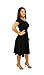 DBG Women's Short Sleeve Scoop Neck Polyester Dress