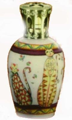 Calico Cats Fragrance Lamp by Ne Qwa Art & Jim Shore