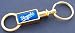 Kansas City Royals Gold Tone Valet Keychain