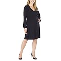 Liz Lange&reg; Maternity V-Neck Pleated Dress - Black