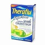 TheraFlu Sugar Free Nighttime Severe Cold & Cough 6 ct. 6 ea