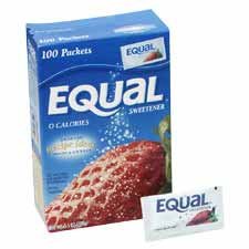 Mr. Coffee 810931 Equal Sugar Substitute, 100 Per Box by Mr. Coffee