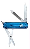 Esquire Everyday Knife with Glacier Blue Translucent Handle from Swiss Army