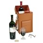 Royce Leather� Connoisseur Wine Carrier, BURGUNDY