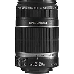 Canon EF-S 55-250mm f/4.0-5.6 IS Telephoto Zoom Lens for Canon Digital SLR Cameras