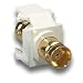 Gold Plated Snap-In BNC Connectors-White