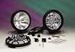 Rally 800 Series Driving Light 8 In. Round Clear Lens Black Stainless Steel Housing 130 Watts Pair of Lights