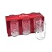 ARC International Luminarc Coca Cola Can Cooler Glass, 12-Ounce, Set of 6