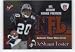2002 Topps Pristine Rookie Premiere Jerseys #RPD-DF DeShaun Foster - Carolina Panthers (Piece of Authentic Game-Worn Jersey) (Football Cards)