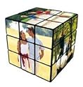 Custom Rubik's Cube - Personalize Your Rubik's Cube with 6 of Your Favorite Photos - Hours of Fun