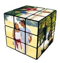 Custom Rubik's Cube - Personalize Your Rubik's Cube with 6 of Your Favorite Photos - Hours of Fun