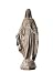 Madonna Garden Statue with Weathered Patina Finish From CBK Home Garden Designs