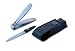 Stainless Steel Nail Clipper with Nail File and Pouch by ToiletTree Products. Lifetime Replacement Guarantee