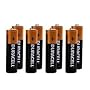 Eight Alkaline AA Batteries For Your Transmitter