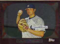 2008 Topps Chrome Trading Card History #TCHC2 Joba Chamberlain - New York Yankees (Baseball Cards)