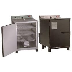Cookshack - CSK-SM009 - Smokette and Cover Electric Smoker and Barbecue Slow Cooker - Stainless Steel - 19 W x 24 H in.
