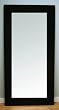 Linea Mirror in Java Oak 36 x 72 By tag furnishings