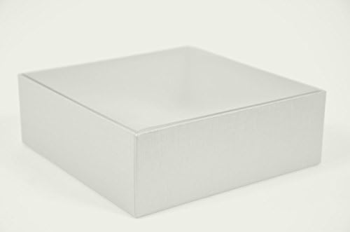 Clear Cover Display Gift Boxes - Small (White)