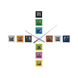 Karlsson Wall Clock DIY Photo frame Multi Coloured Kitchen & Housewares
