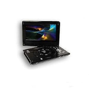 Haier PDVD9KIT 9-Inch Wide Portable DVD Swivel Screen with USB and Care Reader 