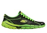 Skechers Mens Go Run 2 Black/Green 53555/BKGR