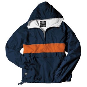 Mens Classic CRS Pullover Navy/Orange