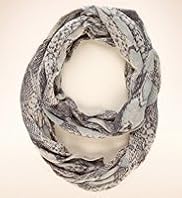 Animal Print Lightweight Snood Scarf