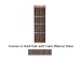 Wine Cellar Innovations Designer Series Collection Red Oak with Dark Walnut Stain 5-Column Individual Bottle Rack 72x23x13-in.