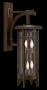 Fine Art Lamps Aspen 412681 6-LT 360w (39"H x 13"W) Outdoor Wall Sconce Light in Roan Patina