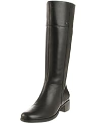 Rockport Ladies Addison Riding Boot,Black Smooth Leather,5 M US by Rockport