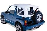 Rampage Products Replacement Soft Roof TopWhite DenimSuzukiSidekick1986 to 1994