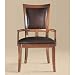 American View Leather Arm Chair (Set of 2) by Stanley Furniture