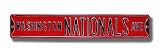 Washington Nationals Avenue Street Sign 6 x 36 MLB Baseball Street Sign