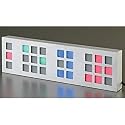 Tix LED Clock, Black