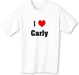 I Love/Heart Carly Adult T-Shirt Various Colors