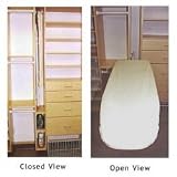 Closet Ironing Center (White) (53H x 14W x 3D)