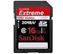 Sandisk SecureDigital High Capacity (SDHC) Extreme Video HD 16GB Speicherkarte