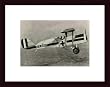 Art Poster Wood Framed Print - Medical Biplane - Artist: National Archive- Poster Size: 11 X 14