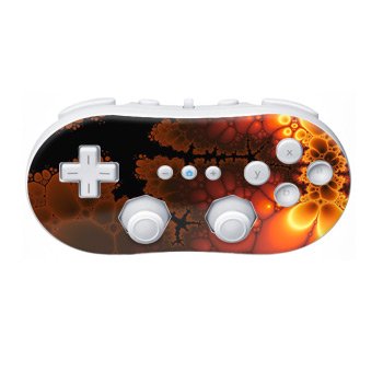 Demonic Mitosis Design Nintendo Wii Classic Controller Protector Skin Decal Sticker