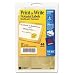 Self-Adhesive Gold Notarial and Certificate Seals, 44 per Pack