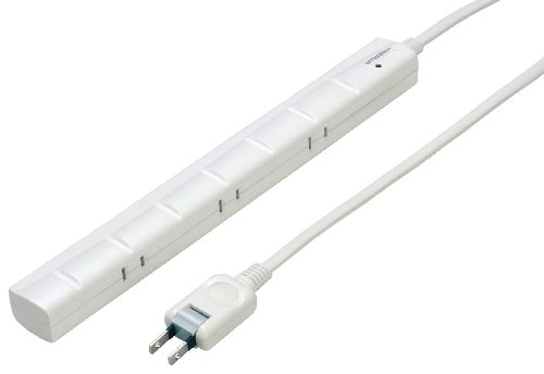ヤザワ マグネット付3P対応スリムタップ7個口2m HJKP702WH