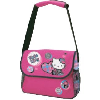 Childrens Toyshop  Office Products : Hello Kitty Mesenger Bag: Plaid