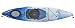 Perception Sport Swiftwater 10.5 Kayak (White/Blue)