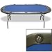 Search : Folding Leg Texas Hold'em Poker Table: Blue