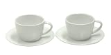 Produkt-Bild: Jura Cappuccinotassen + Untertasse, 2er Pack