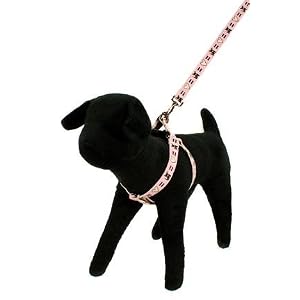 Designer Dog Harness - Love Dog Step In Harness - Pink - Medium - Made in USA